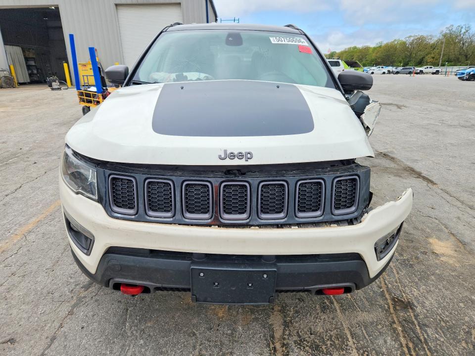2019 Jeep Compass მანქანა იყიდება აუქციონზე, vin: 3C4NJDDB9KT597774, აუქციონის ნომერი: 50750696