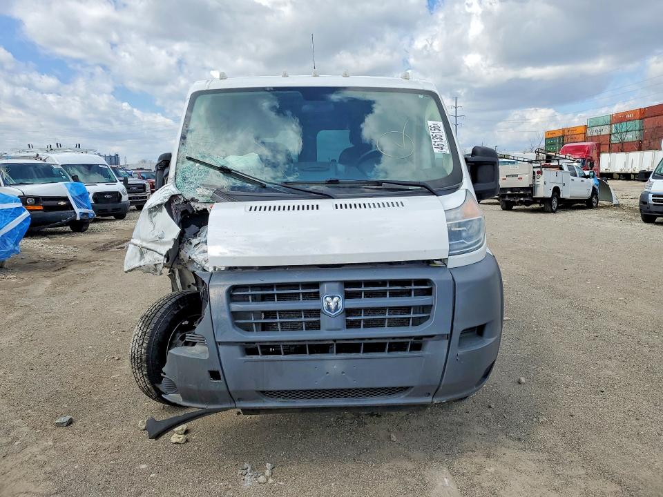46135156 :رقم المزاد ، 3C6TRVAG0JE107772 vin ، 2018 Ram Promaster 1500 مزاد بيع