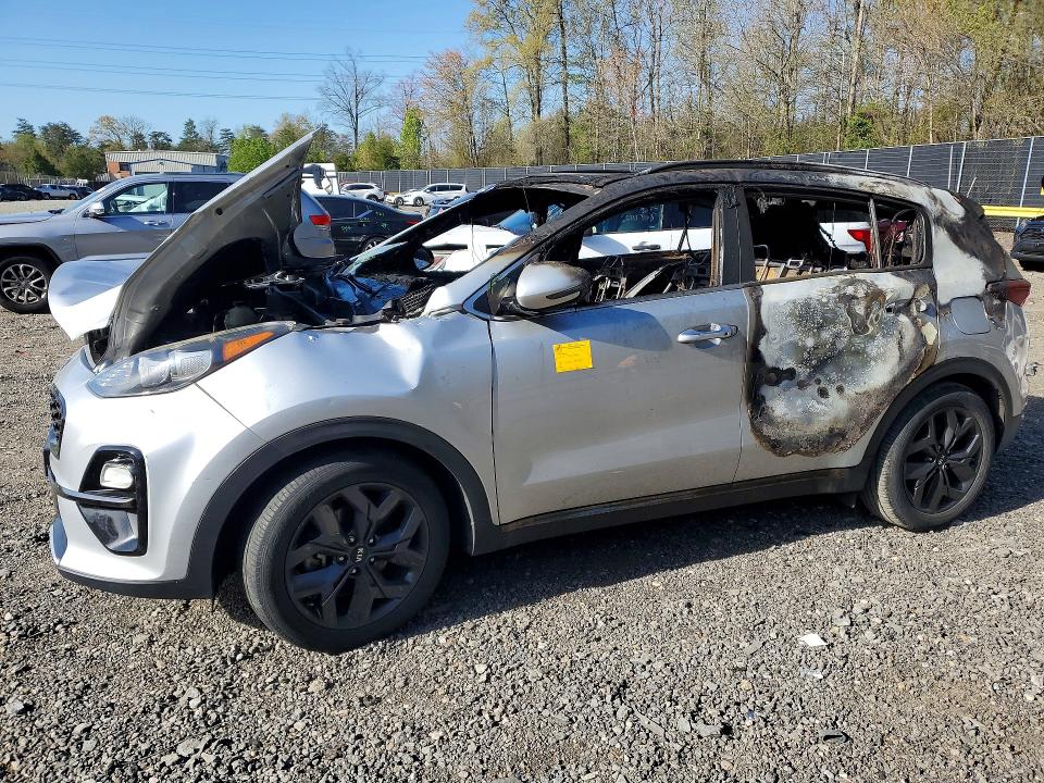 2020 Kia Sportage მანქანა იყიდება აუქციონზე, vin: KNDP63AC6L7657503, აუქციონის ნომერი: 49558586
