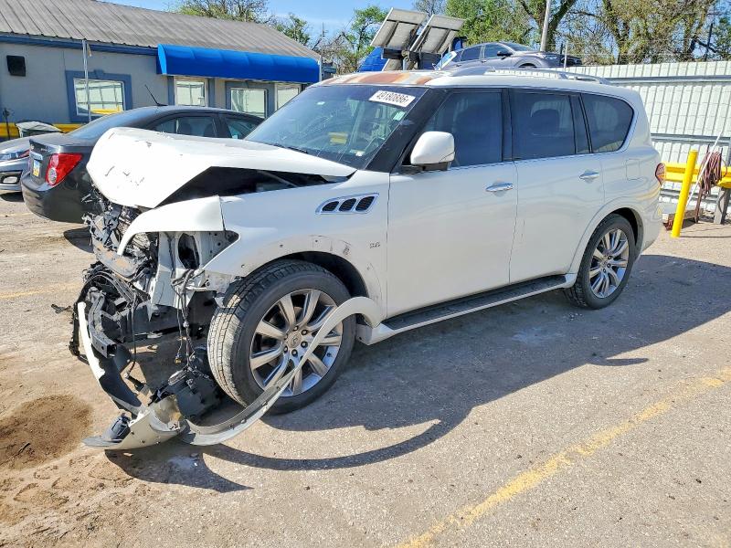 49180886 :رقم المزاد ، JN8AZ2NE8E9062909 vin ، 2014 Infiniti Qx80 مزاد بيع