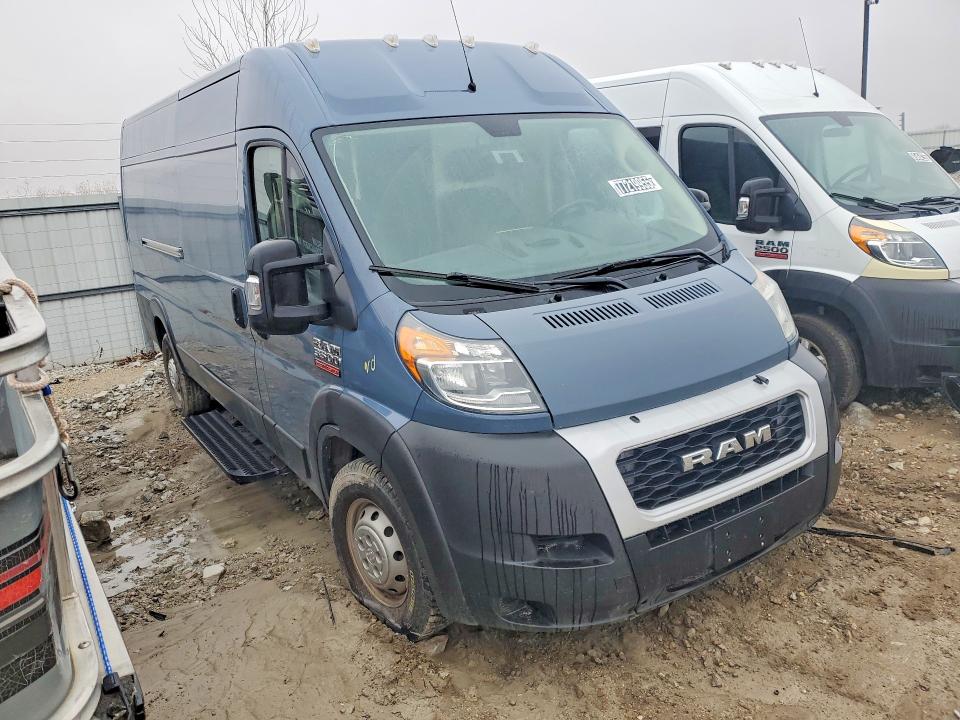 Продаж на аукціоні авто 2020 Ram Promaster 3500, vin: 3C6URVJG7LE143711, номер лоту: 77219955