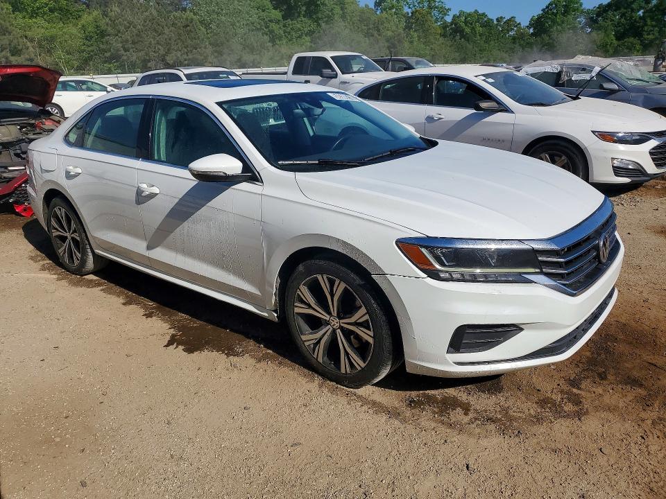 50500216 :رقم المزاد ، 1VWSA7A37MC012493 vin ، 2021 Volkswagen Passat مزاد بيع