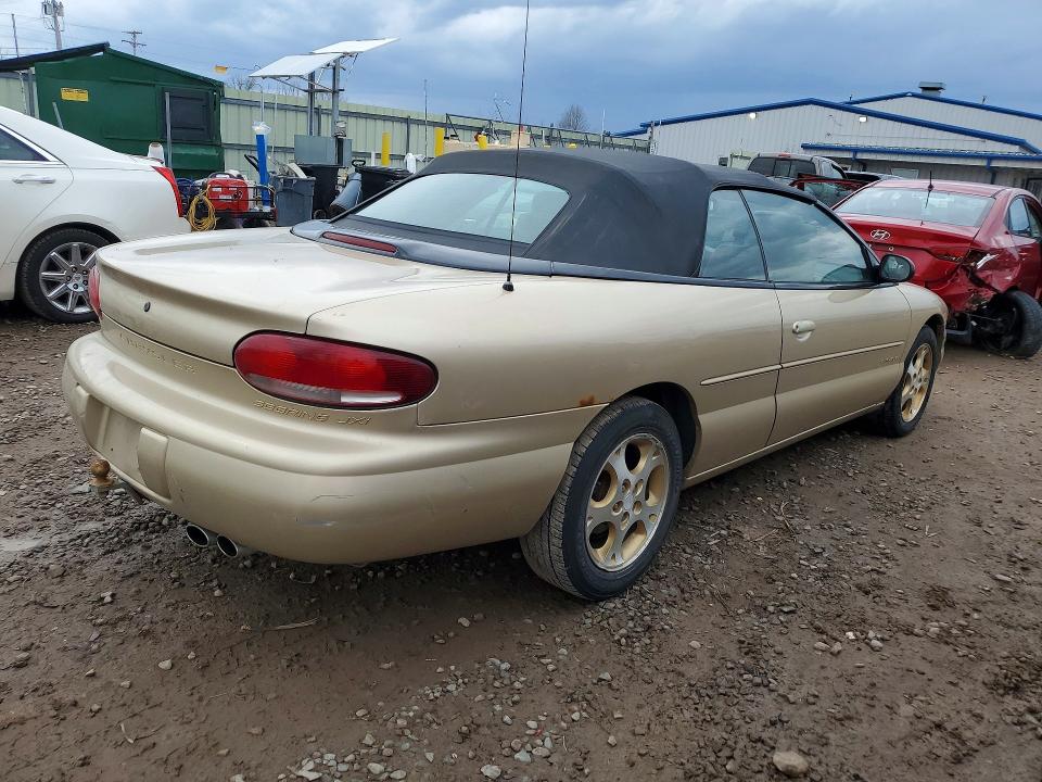 1998 Chrysler Sebring მანქანა იყიდება აუქციონზე, vin: 3C3EL55H2WT293246, აუქციონის ნომერი: 50082226