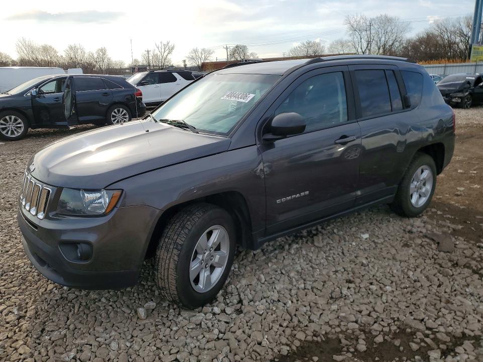 48848306 :رقم المزاد ، 1C4NJCBBXHD102591 vin ، 2017 Jeep Compass مزاد بيع