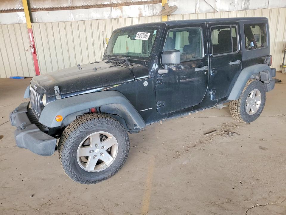 2013 Jeep Wrangler Unlimited მანქანა იყიდება აუქციონზე, vin: 1C4BJWDGXDL676377, აუქციონის ნომერი: 51012086
