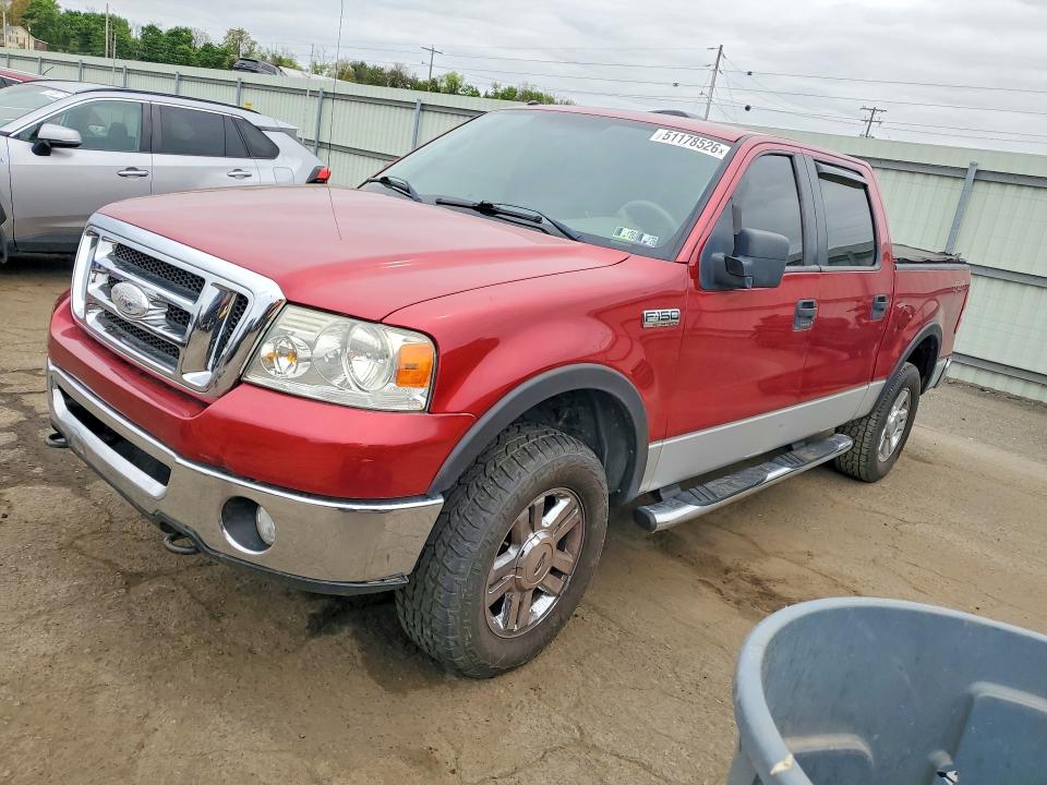 51178526 :رقم المزاد ، 1FTPW14518FA89496 vin ، 2008 Ford F150 مزاد بيع