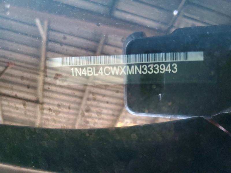 50695676 :رقم المزاد ، 1N4BL4CWXMN333943 vin ، 2021 Nissan Altima مزاد بيع