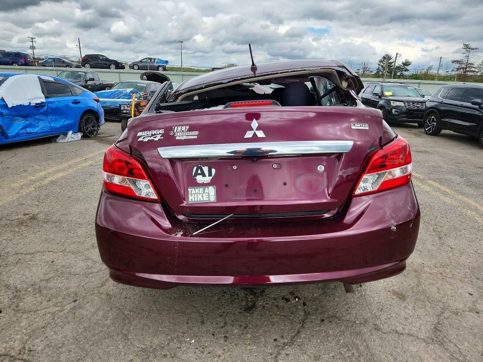 2020 Mitsubishi Mirage მანქანა იყიდება აუქციონზე, vin: ML32F4FJ0LHF04722, აუქციონის ნომერი: 51813716