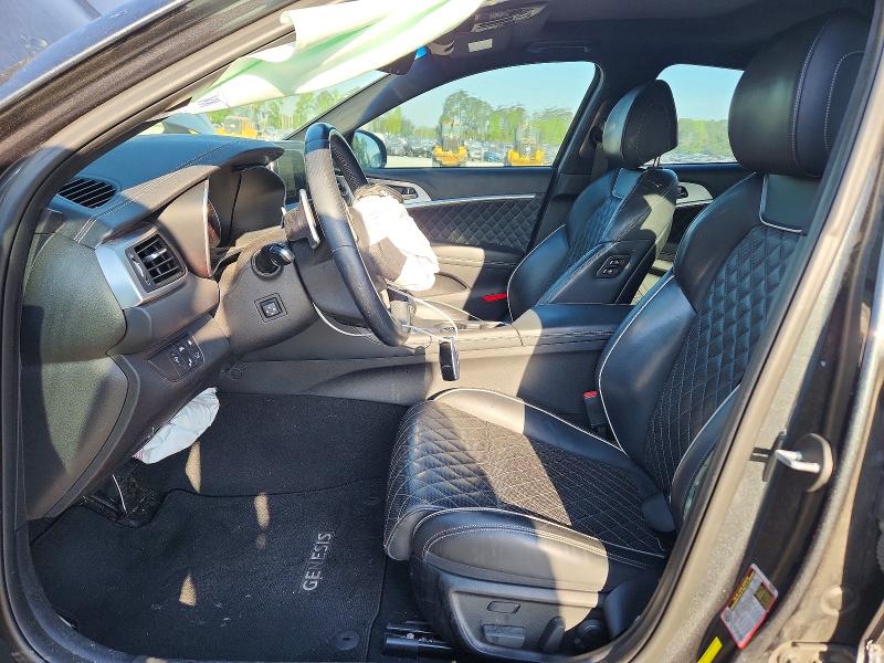 2020 Genesis G70 მანქანა იყიდება აუქციონზე, vin: KMTG34LE4LU046997, აუქციონის ნომერი: 50781566