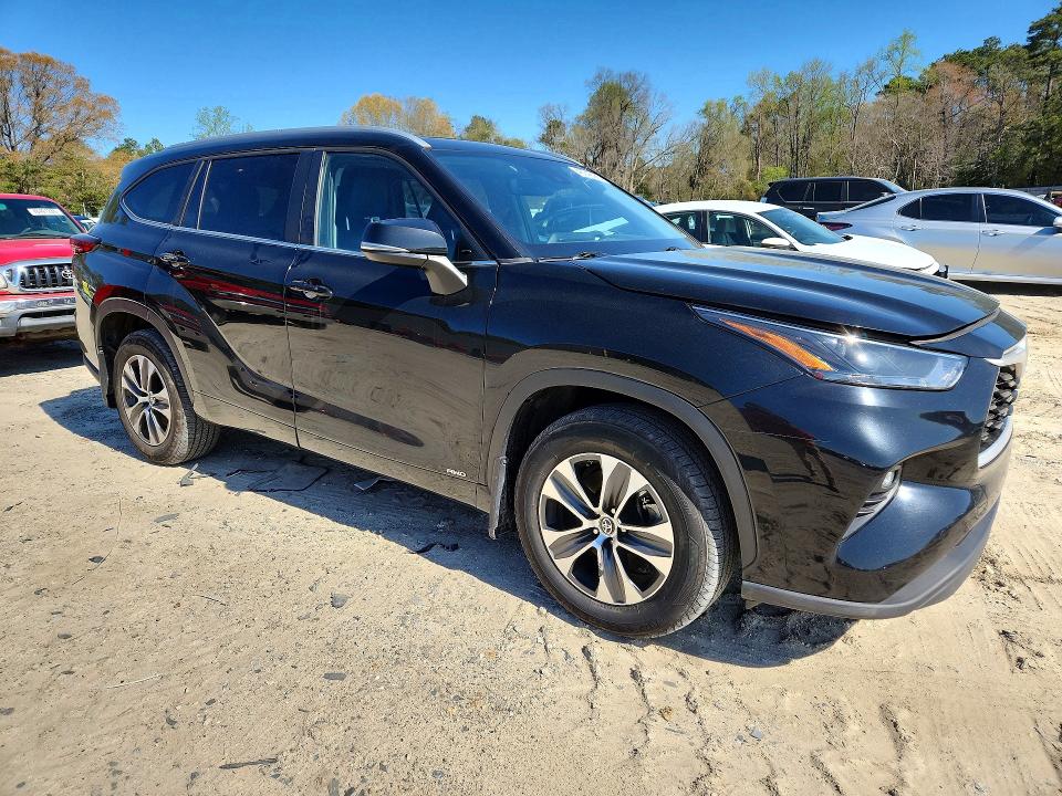 2023 Toyota Highlander Hybrid მანქანა იყიდება აუქციონზე, vin: 5TDKBRCH2PS116025, აუქციონის ნომერი: 48748486