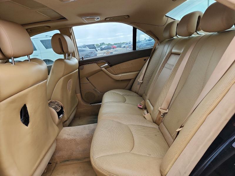Aukcja sprzedaży 2003 Mercedes-benz S, vin: WDBNG75J23A344583, numer aukcji: 50100196