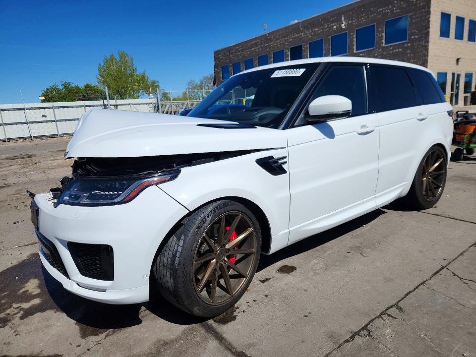 2019 Land Rover Range Rover Sport მანქანა იყიდება აუქციონზე, vin: SALWR2RE7KA855360, აუქციონის ნომერი: 51158886