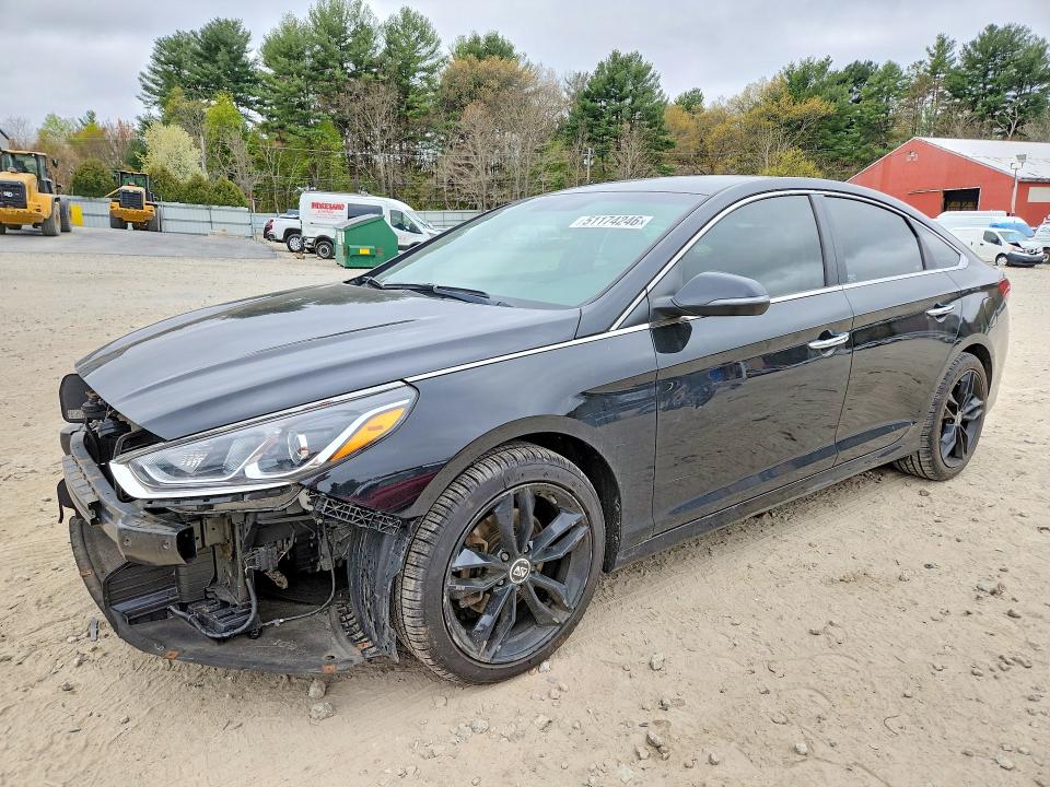 Auction sale of the 2018 Hyundai Sonata, vin: 5NPE34AF2JH620019, lot number: 51174246