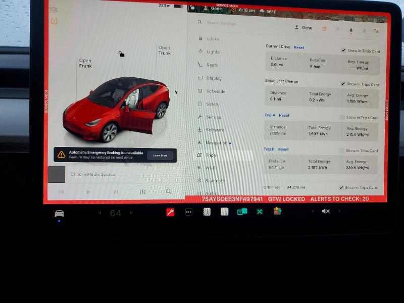 Продажа на аукционе авто 2022 Tesla Model Y, vin: 7SAYGDEE3NF497941, номер лота: 49135816