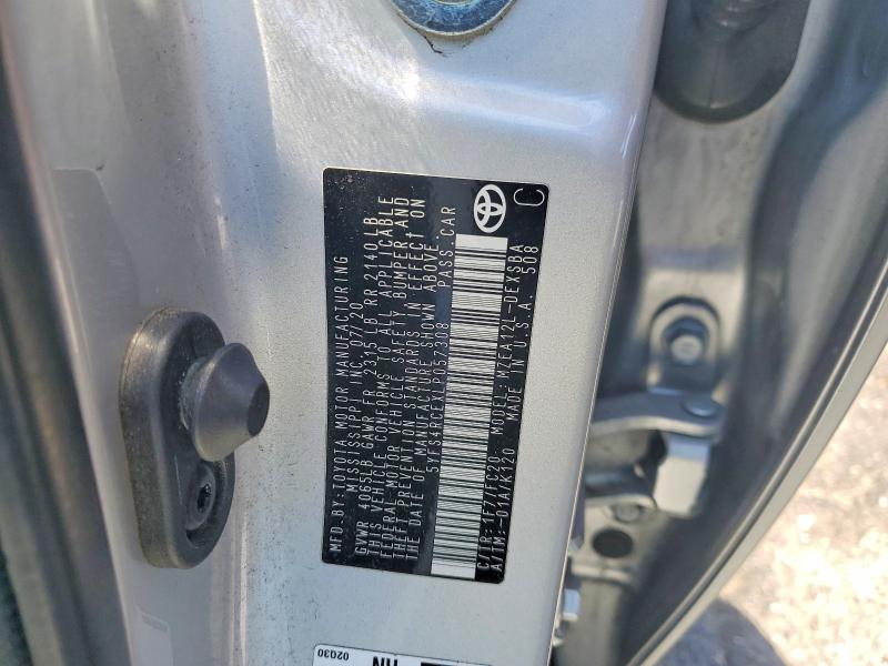 Продажа на аукционе авто 2020 Toyota Corolla, vin: 5YFS4RCEXLP057308, номер лота: 50278996