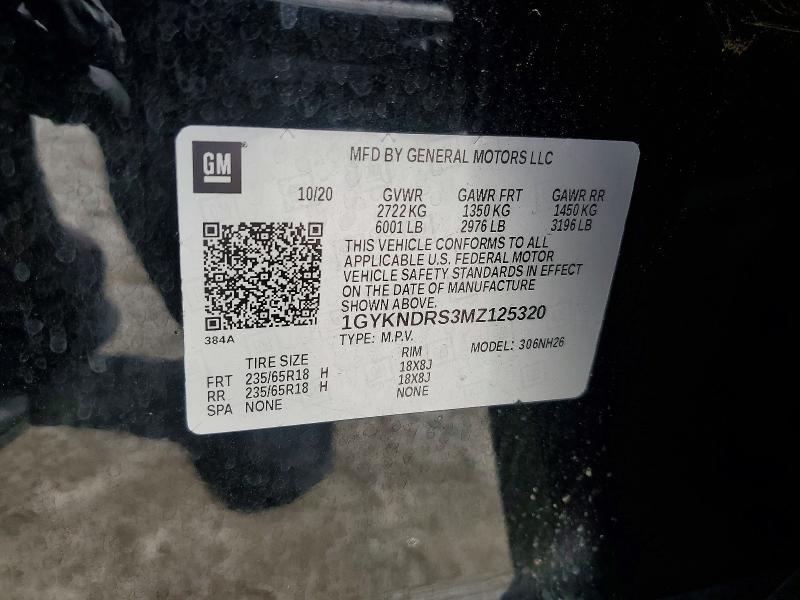 Aukcja sprzedaży 2021 Cadillac Xt5, vin: 1GYKNDRS3MZ125320, numer aukcji: 51618616