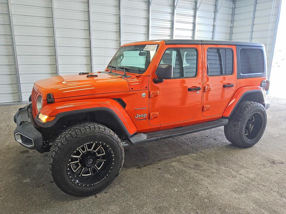 Aukcja sprzedaży 2019 Jeep Wrangler Unlimited, vin: 1C4HJXEG5KW555718, numer aukcji: 48987796