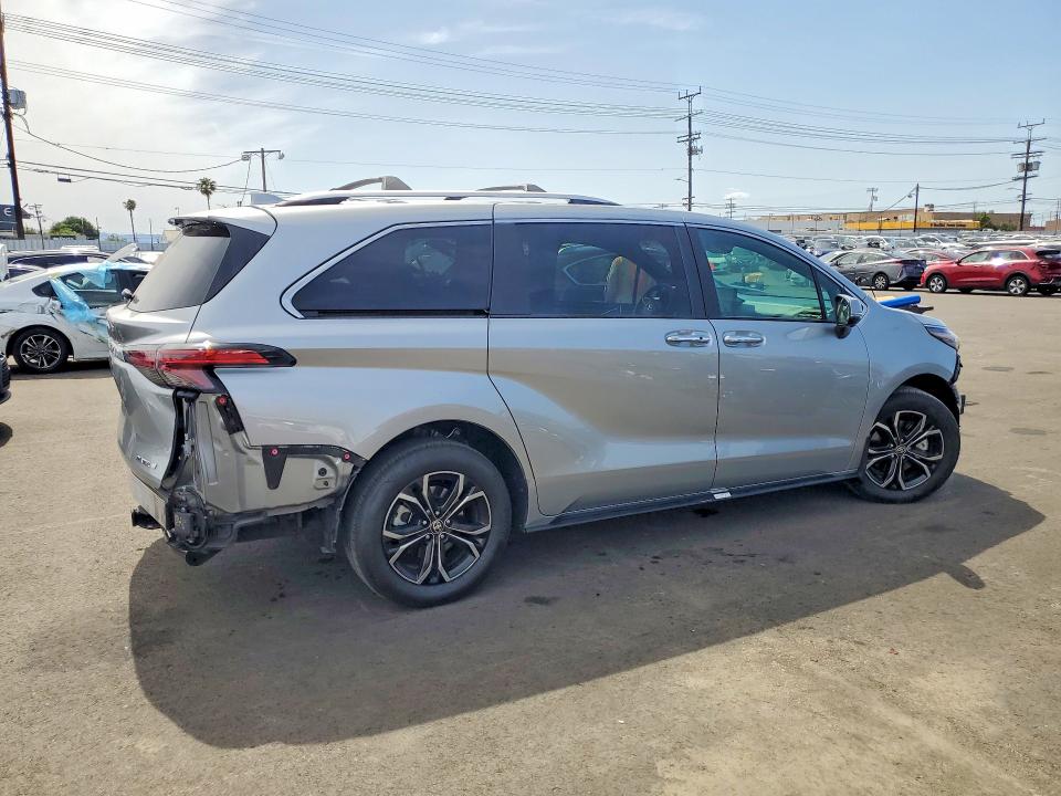 2025 Toyota Sienna მანქანა იყიდება აუქციონზე, vin: 5TDESKFC0SS201409, აუქციონის ნომერი: 50185146