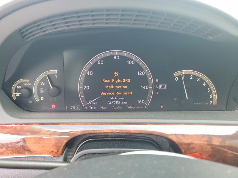 2008 Mercedes-benz S მანქანა იყიდება აუქციონზე, vin: WDDNG86X08A214308, აუქციონის ნომერი: 48272726