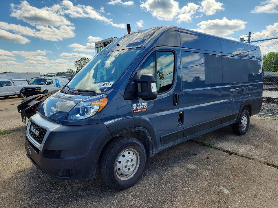 50973396 :رقم المزاد ، 3C6URVJG7LE140923 vin ، 2020 Ram Promaster 3500 مزاد بيع