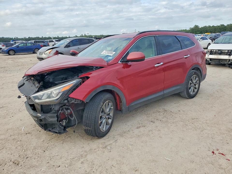 51250096 :رقم المزاد ، KM8SM4HF7HU240241 vin ، 2017 Hyundai Santa Fe مزاد بيع