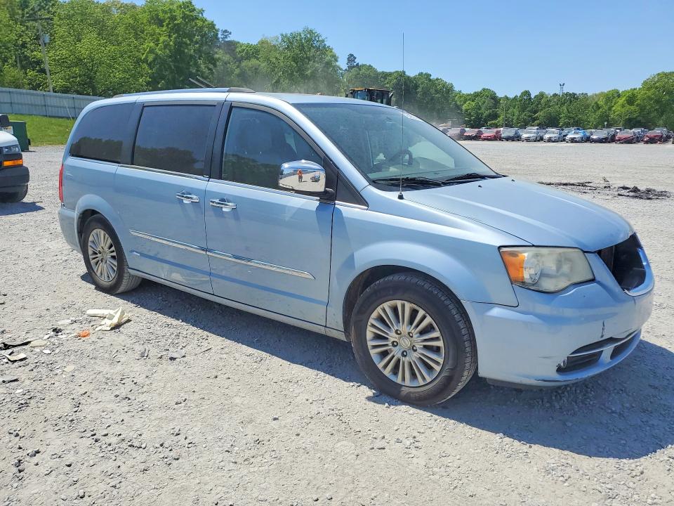 2012 Chrysler Town & Country მანქანა იყიდება აუქციონზე, vin: 2C4RC1GG2CR303511, აუქციონის ნომერი: 49406276