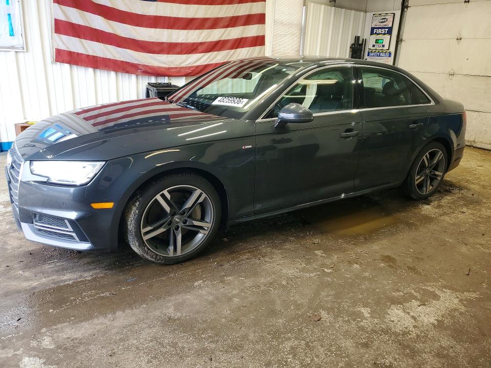 48259936 :رقم المزاد ، WAUENAF49JA141293 vin ، 2018 Audi A4 مزاد بيع