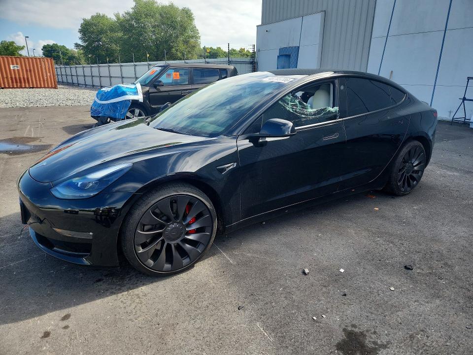 Продажа на аукционе авто 2023 Tesla Model 3, vin: 5YJ3E1EC2PF582671, номер лота: 48705706