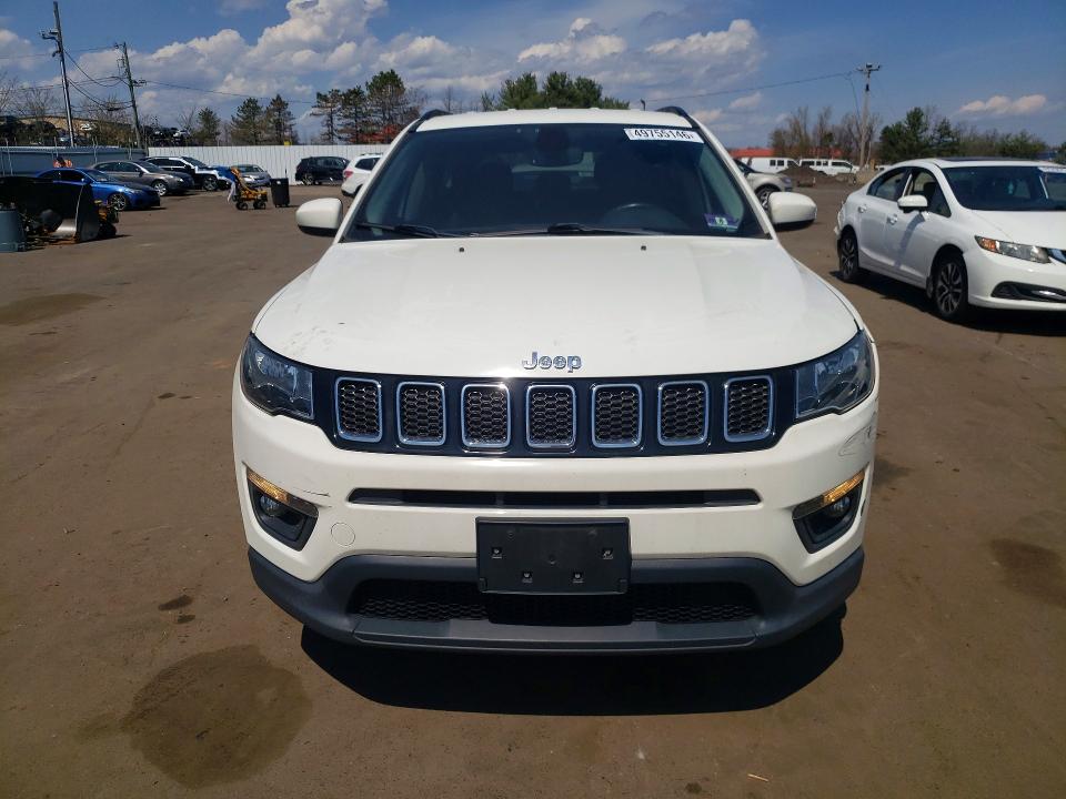 2019 Jeep Compass მანქანა იყიდება აუქციონზე, vin: 3C4NJDBB3KT847299, აუქციონის ნომერი: 49755146