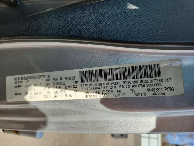 Продажа на аукционе авто 2007 Jeep Jeep, vin: 1J4GA39117L150081, номер лота: 49562586