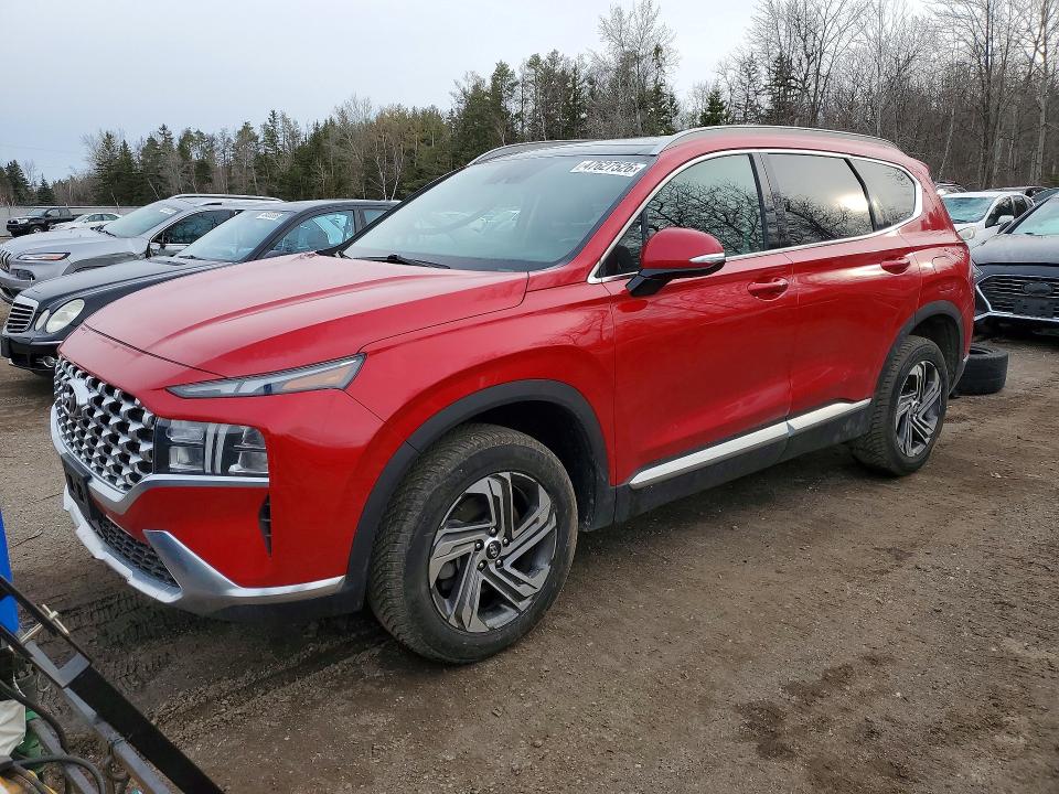 47627526 :رقم المزاد ، 5NMS3DAJ4NH432130 vin ، 2022 Hyundai Santa Fe مزاد بيع