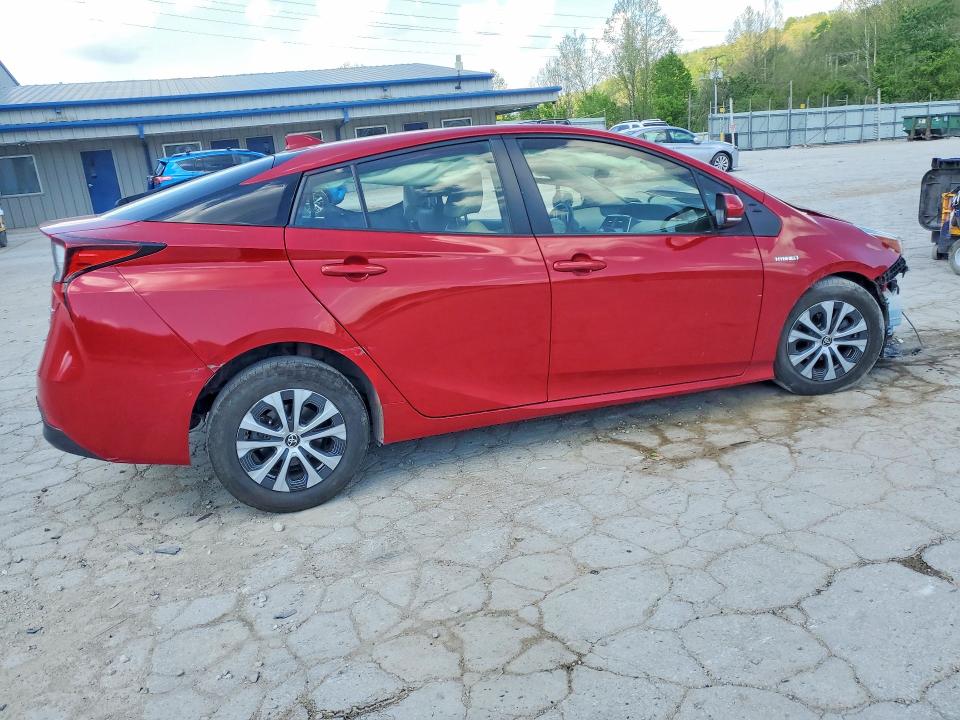 50917246 :رقم المزاد ، JTDL9MFU9M3023365 vin ، 2021 Toyota Prius مزاد بيع