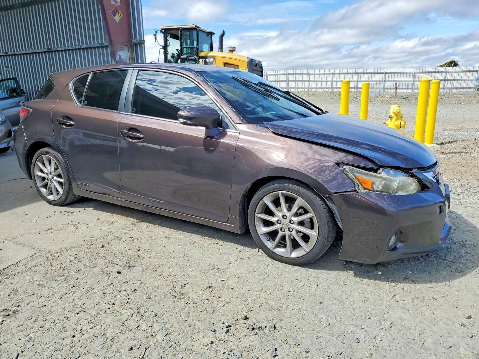 2012 Lexus Ct მანქანა იყიდება აუქციონზე, vin: JTHKD5BHXC2100210, აუქციონის ნომერი: 49481586