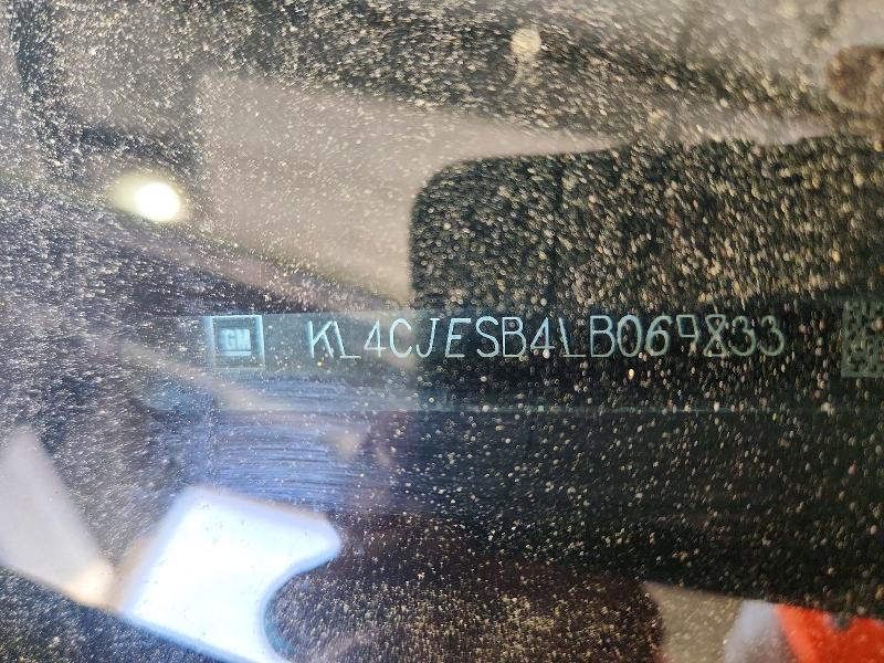 2020 Buick Encore მანქანა იყიდება აუქციონზე, vin: KL4CJESB4LB069833, აუქციონის ნომერი: 50095776
