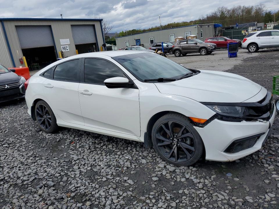 51343306 :رقم المزاد ، 2HGFC2E88KH538442 vin ، 2019 Honda Civic مزاد بيع