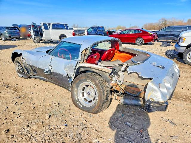 1978 Chev Corvette მანქანა იყიდება აუქციონზე, vin: 1Z87L8S432651, აუქციონის ნომერი: 48818456
