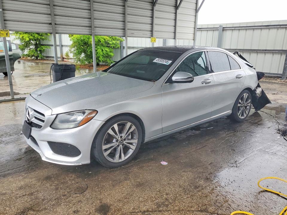 Продажа на аукционе авто 2018 Mercedes-benz C, vin: WDDWF4JB0JR349792, номер лота: 49305246