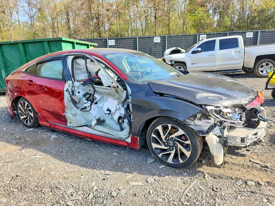 2019 Honda Civic მანქანა იყიდება აუქციონზე, vin: 2HGFC2F60KH525813, აუქციონის ნომერი: 49129646