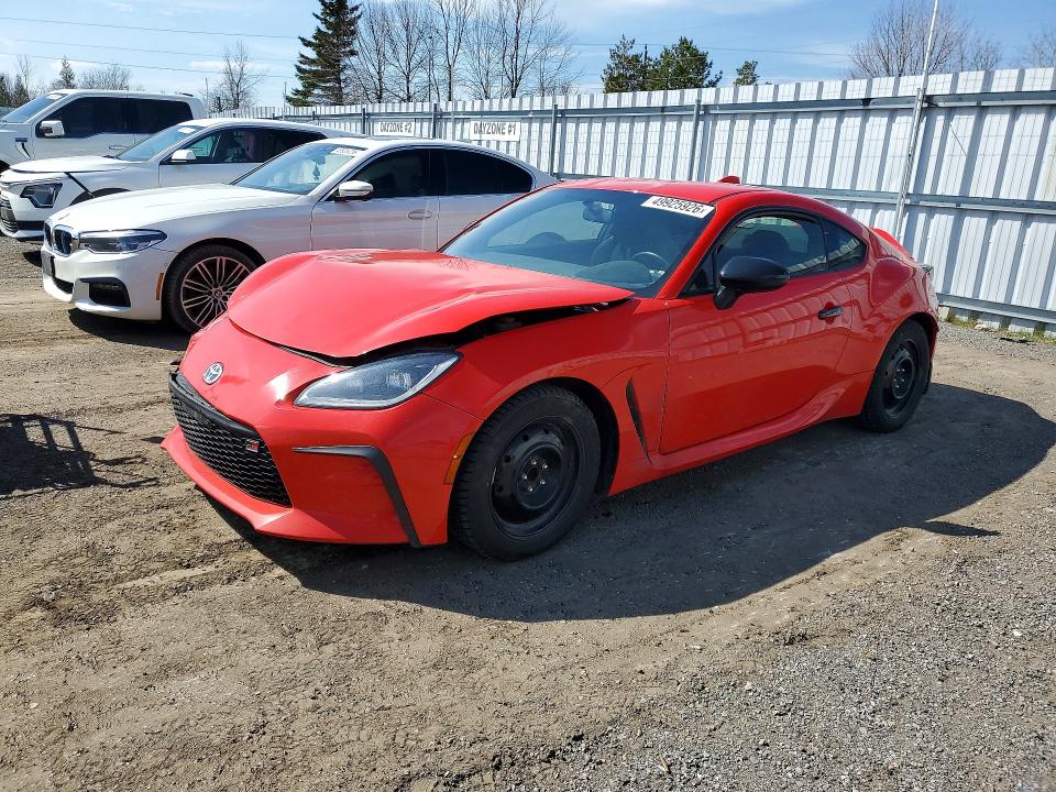 2022 Toyota Gr 86 მანქანა იყიდება აუქციონზე, vin: JF1ZNBE10N9752084, აუქციონის ნომერი: 49925926