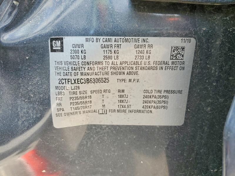 Продажа на аукционе авто 2011 Gmc Terrainslt, vin: 2CTFLXEC3B6306525, номер лота: 50410886