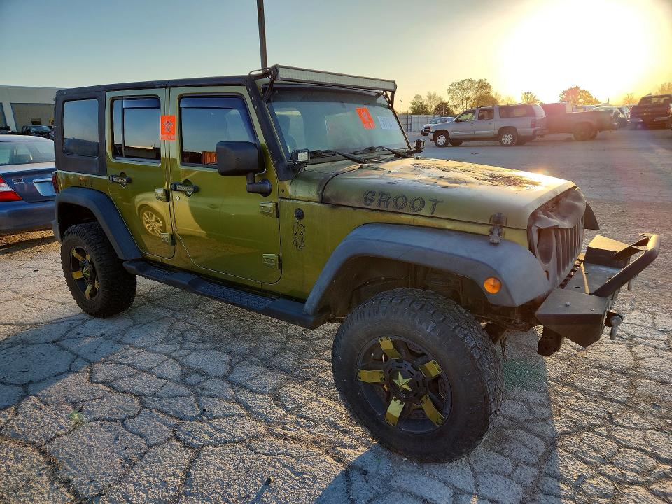 50608706 :رقم المزاد ، 1J4BA3H13AL202040 vin ، 2010 Jeep Wrangler Unlimited مزاد بيع