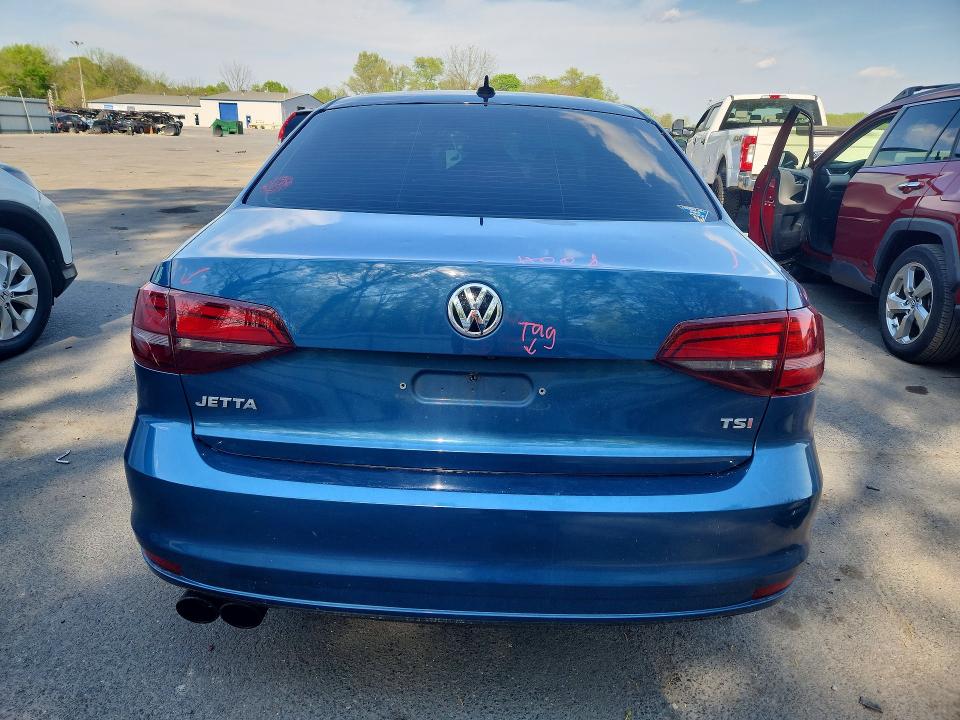 2016 Volkswagen Jetta მანქანა იყიდება აუქციონზე, vin: 3VW167AJXGM298578, აუქციონის ნომერი: 50500476