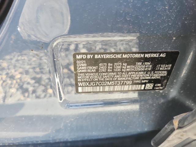 Продаж на аукціоні авто 2021 Bmw X1, vin: WBXJG7C02M5T37799, номер лоту: 47901786