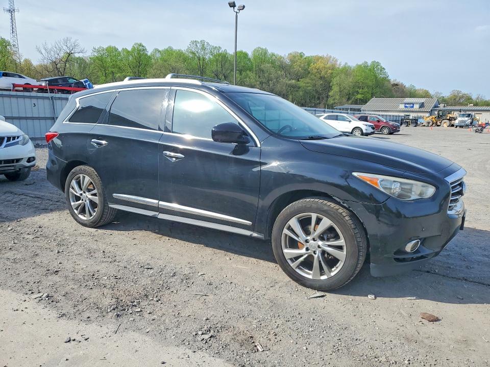 50242176 :رقم المزاد ، 5N1AL0MM5DC353164 vin ، 2013 Infiniti Jx35 مزاد بيع