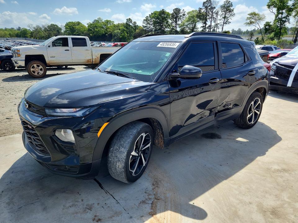 2022 Chevrolet Trailblazer მანქანა იყიდება აუქციონზე, vin: KL79MTSL5NB055766, აუქციონის ნომერი: 48266936