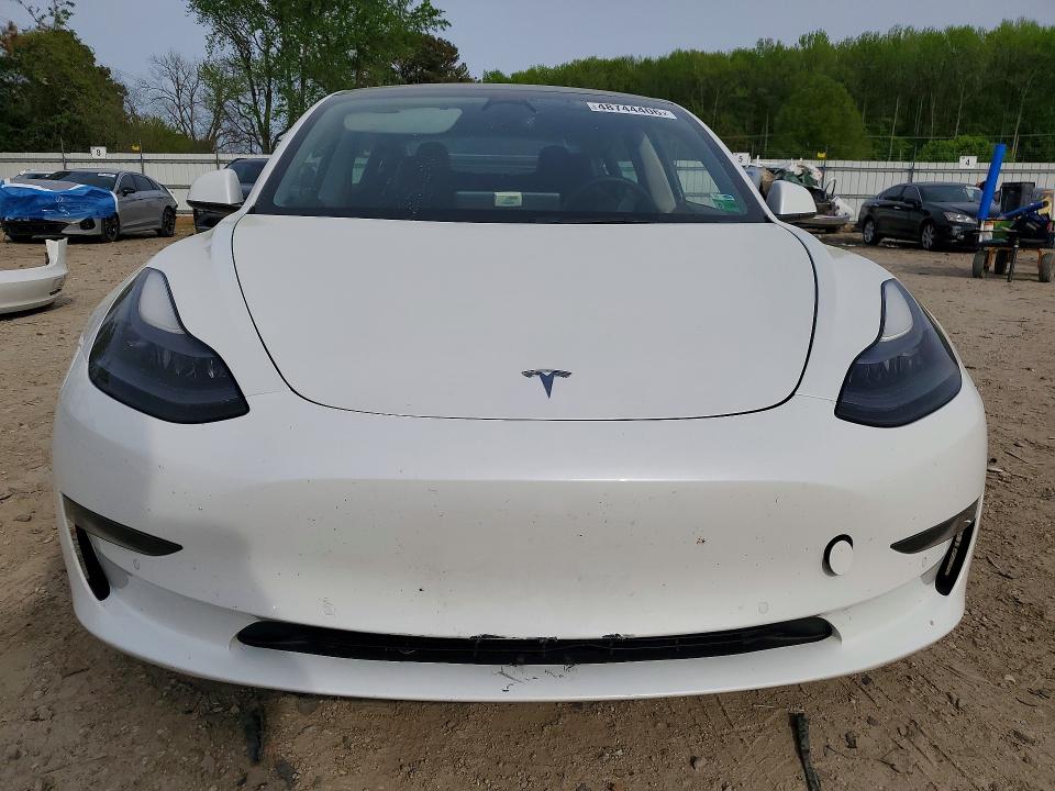 2022 Tesla Model 3 მანქანა იყიდება აუქციონზე, vin: 5YJ3E1EA4NF230638, აუქციონის ნომერი: 48744406