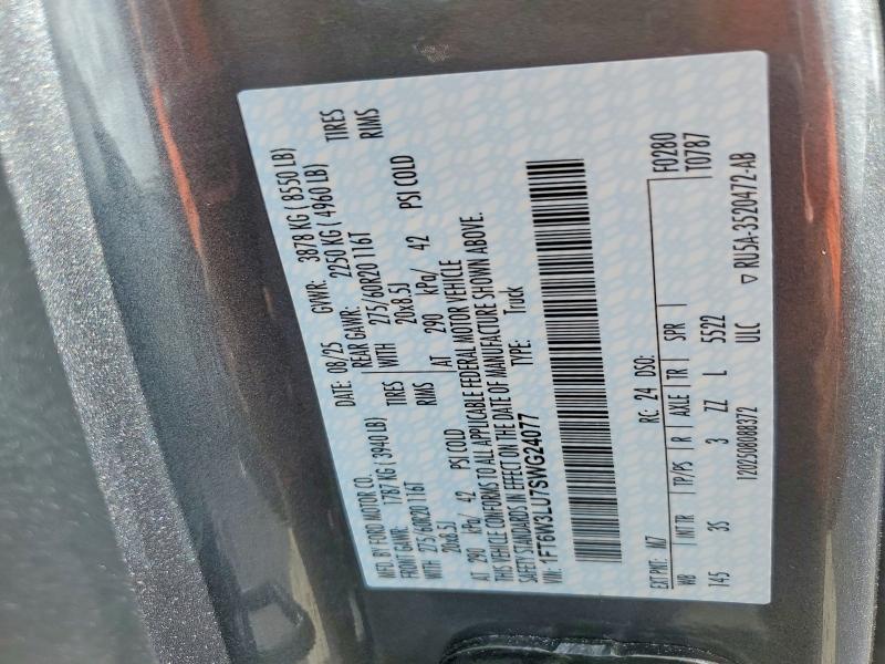 Aukcja sprzedaży 2025 Ford F150, vin: 1FT6W3LU7SWG24077, numer aukcji: 48593156