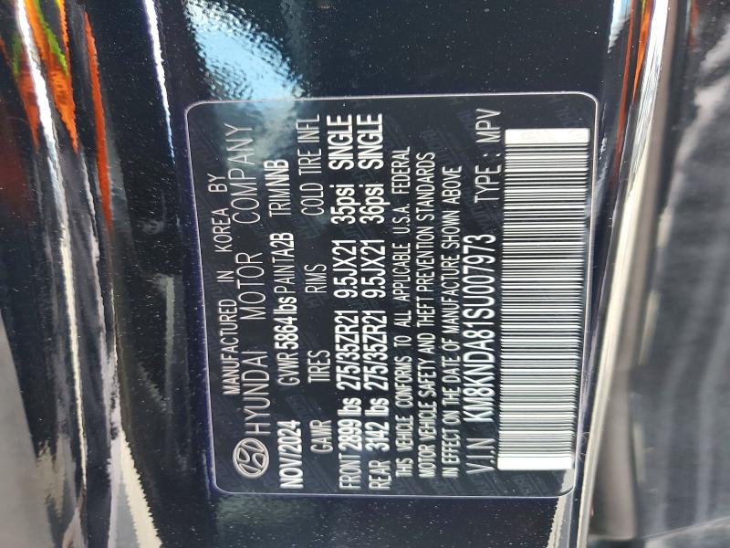 2025 Hyundai Ioniq 5 მანქანა იყიდება აუქციონზე, vin: KM8KNDA81SU007973, აუქციონის ნომერი: 51377166