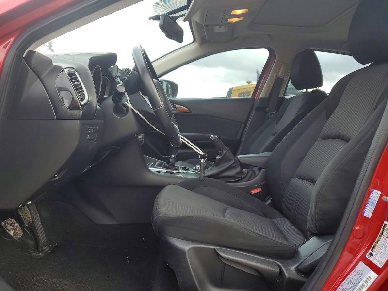 50141176 :رقم المزاد ، JM1BM1W78G1336233 vin ، 2016 Mazda 3 مزاد بيع