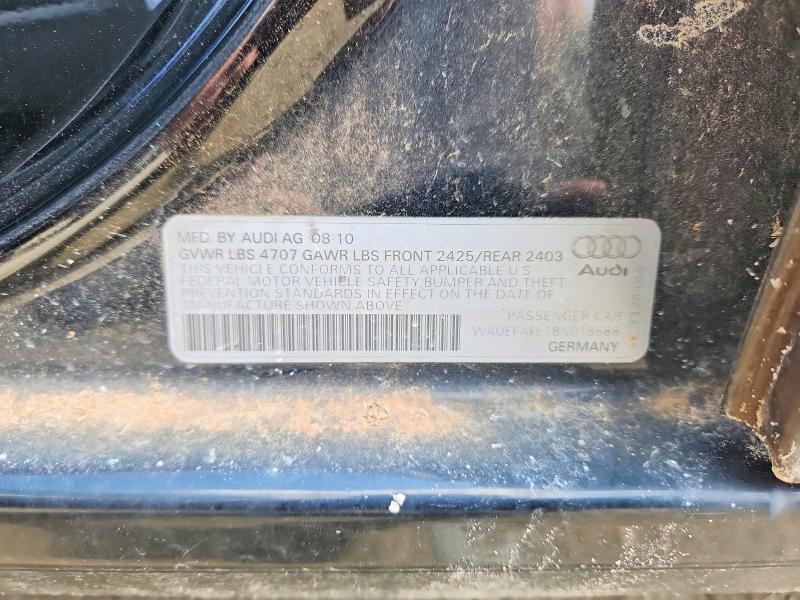 48353496 :رقم المزاد ، WAUEFAFL1BN016688 vin ، 2011 Audi A4 مزاد بيع